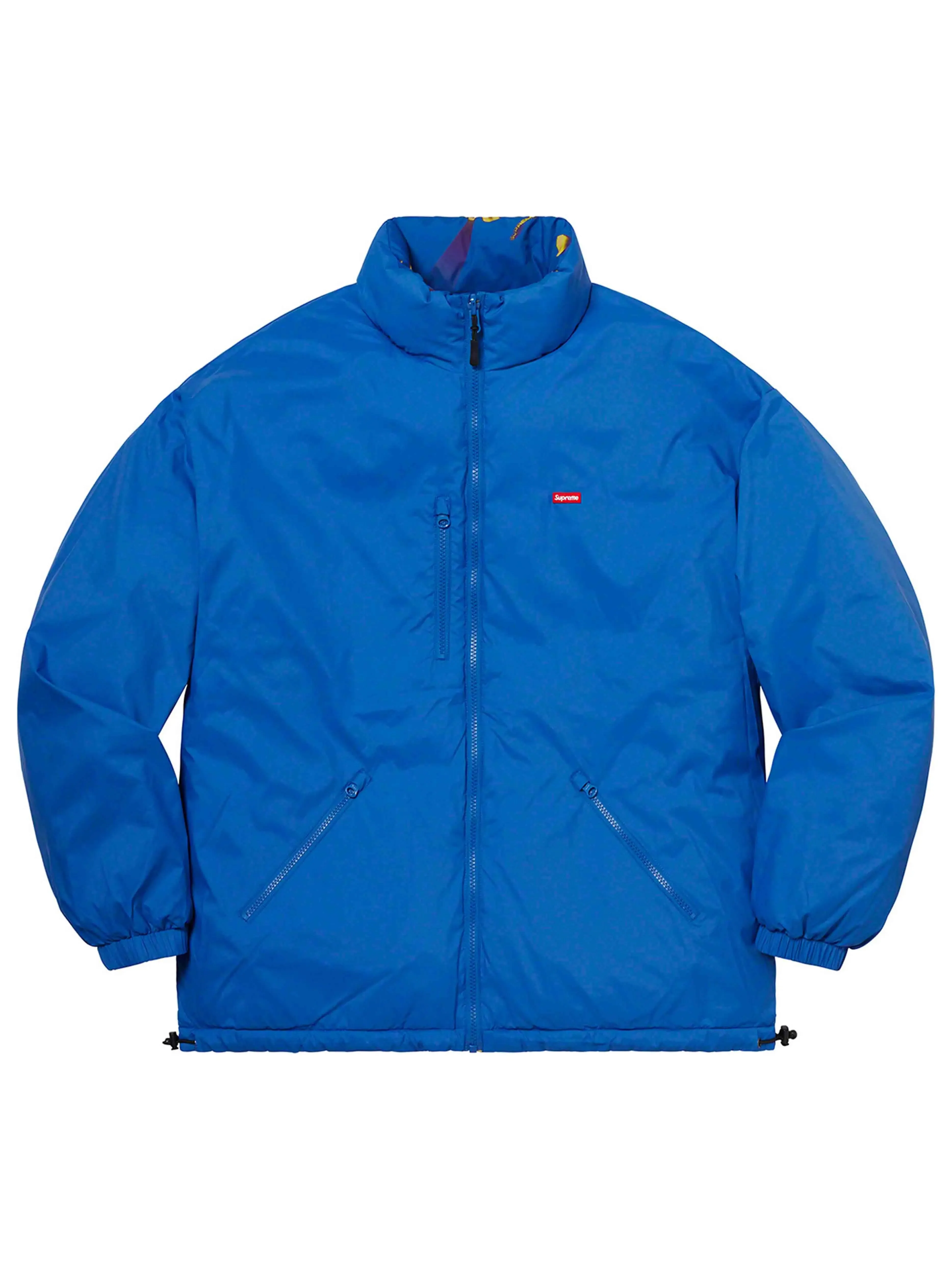 Supreme Watches Reversible Puffer Jacket Royal [FW20]