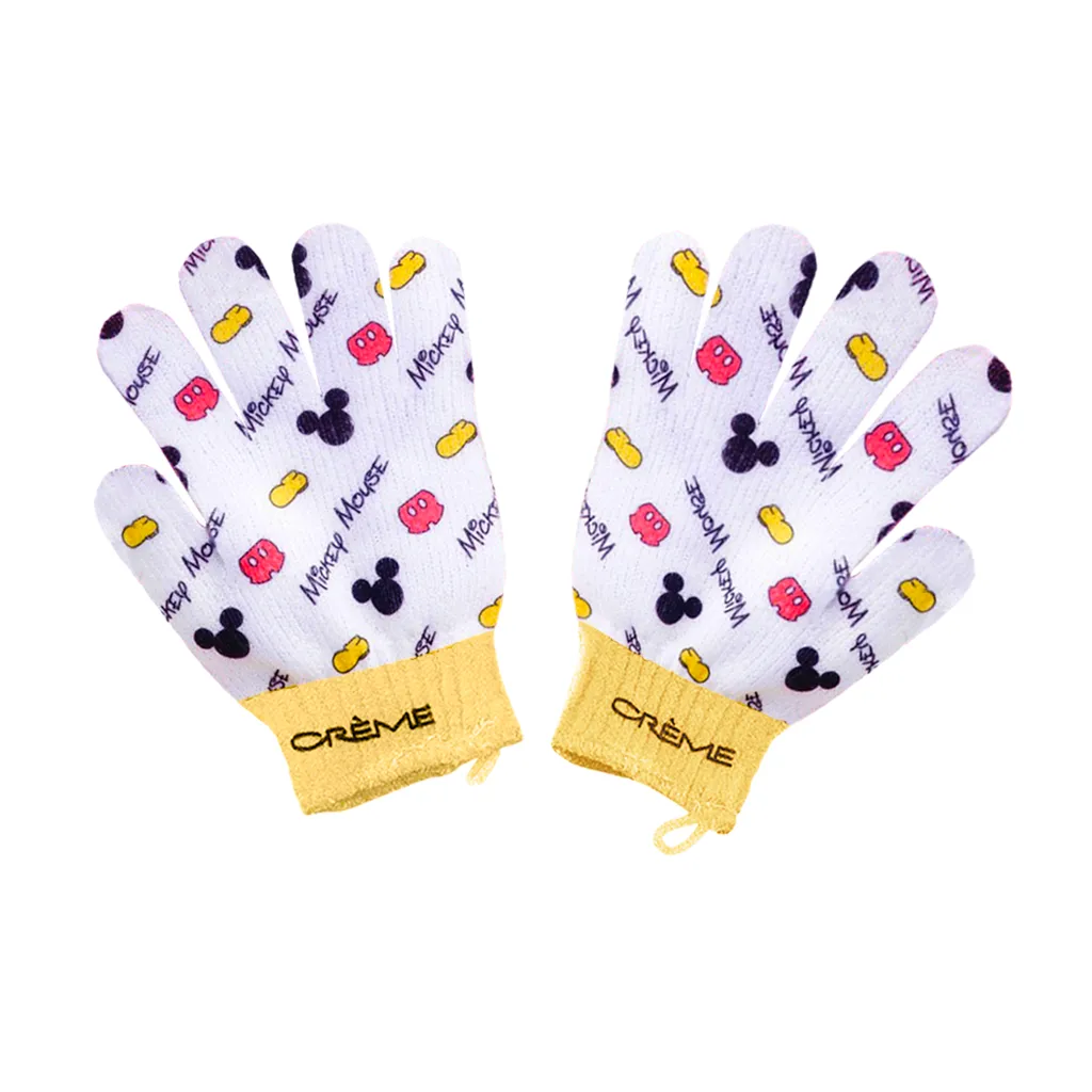 THE CREME Deep Cleansing Guantes Exfoliantes Mickey