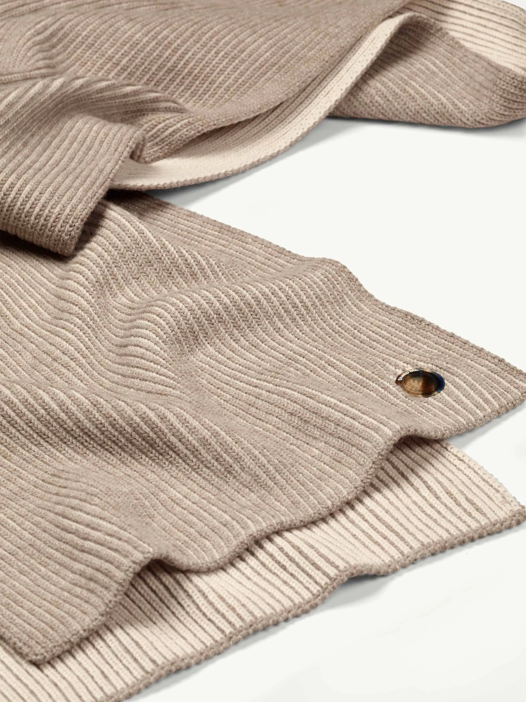 The Reversible Scarf - Fawn Brown