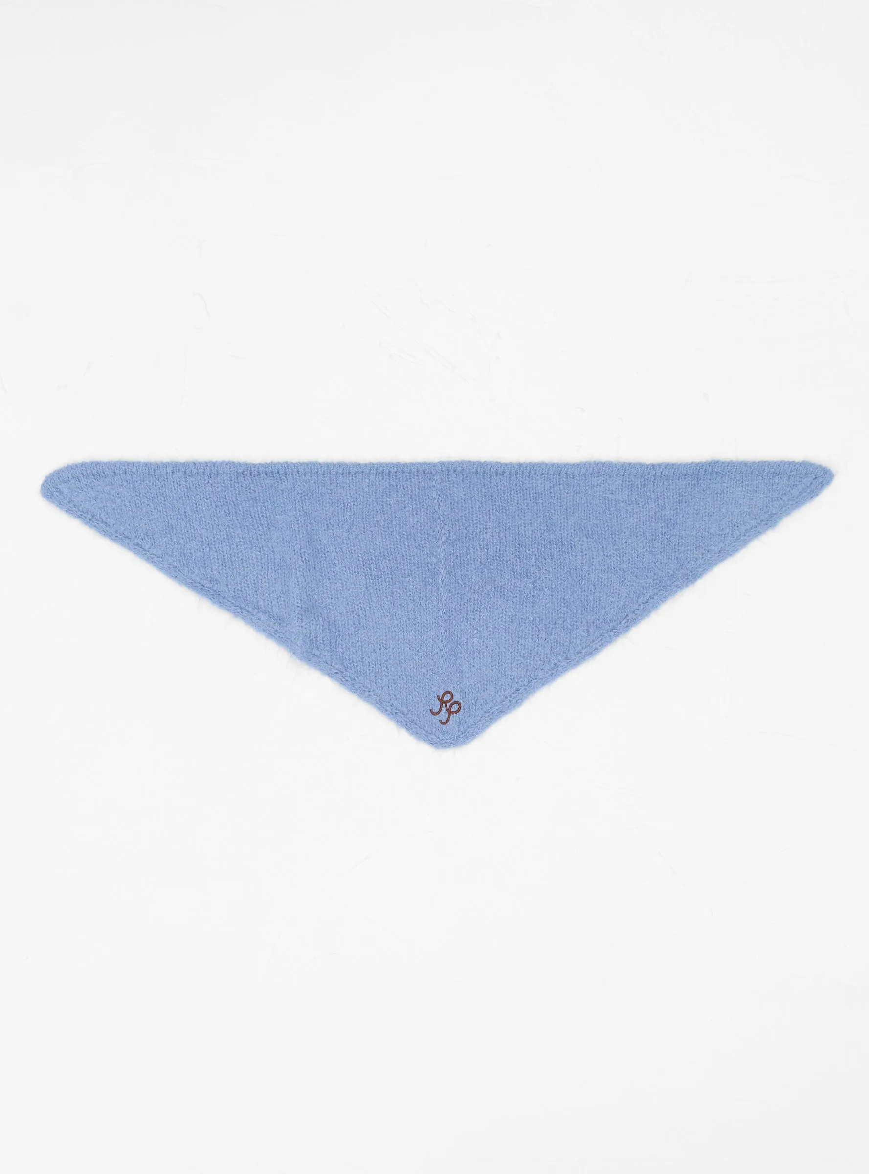 Triangle Scarf Blue