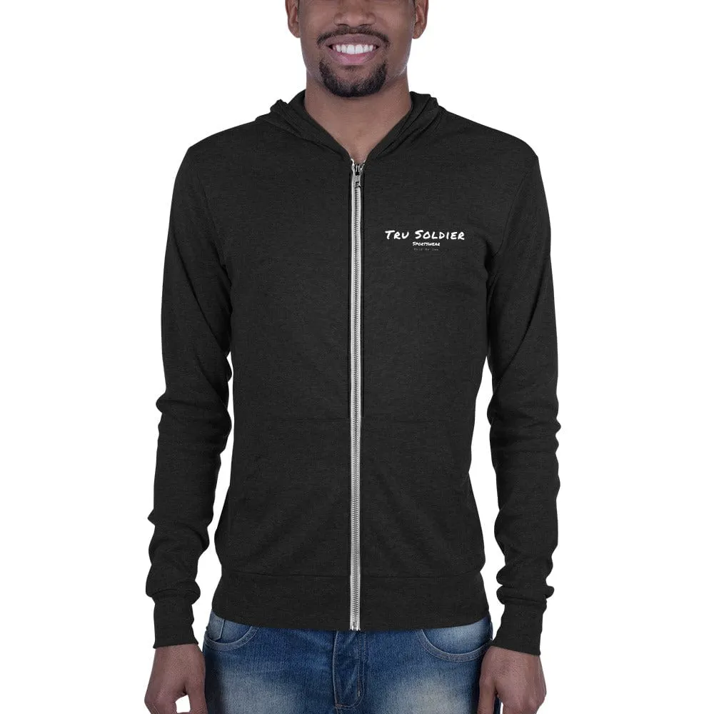 Unisex Signature zip hoodie