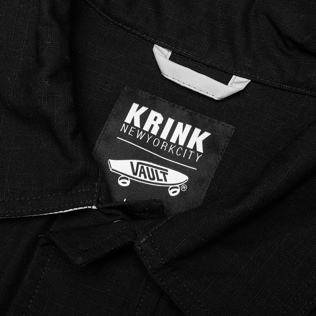 Vans Vault x Krink Drill Chore Coat - Black