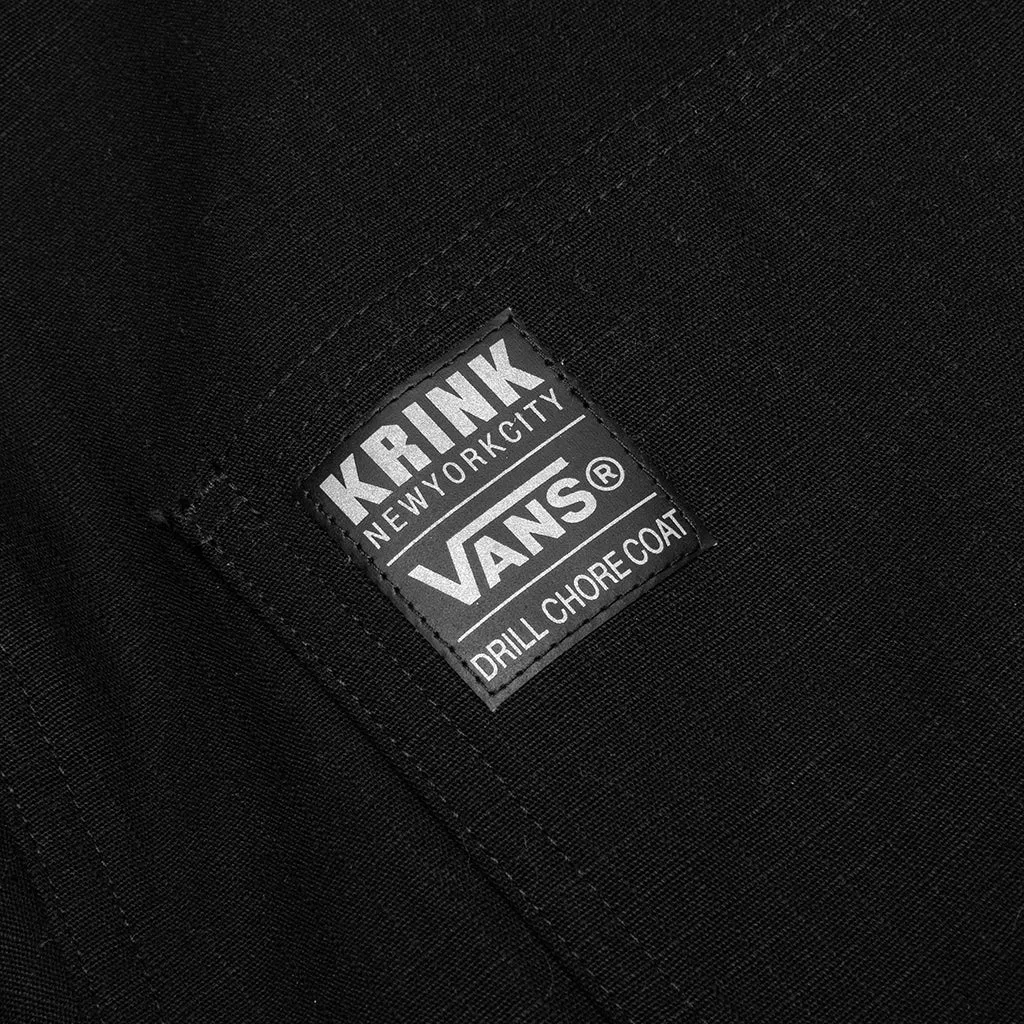 Vans Vault x Krink Drill Chore Coat - Black