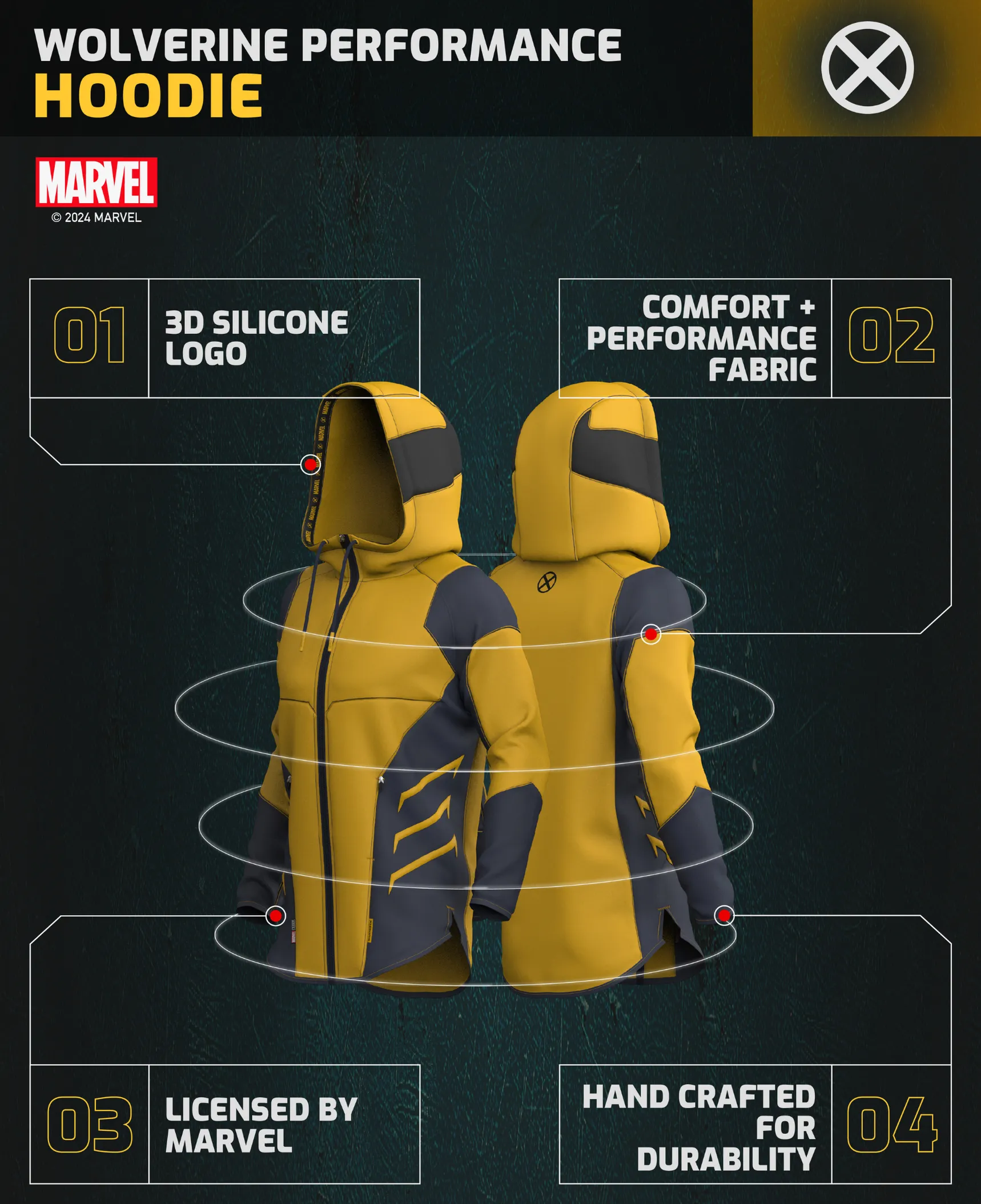 WOLVERINE Performance Hoodie