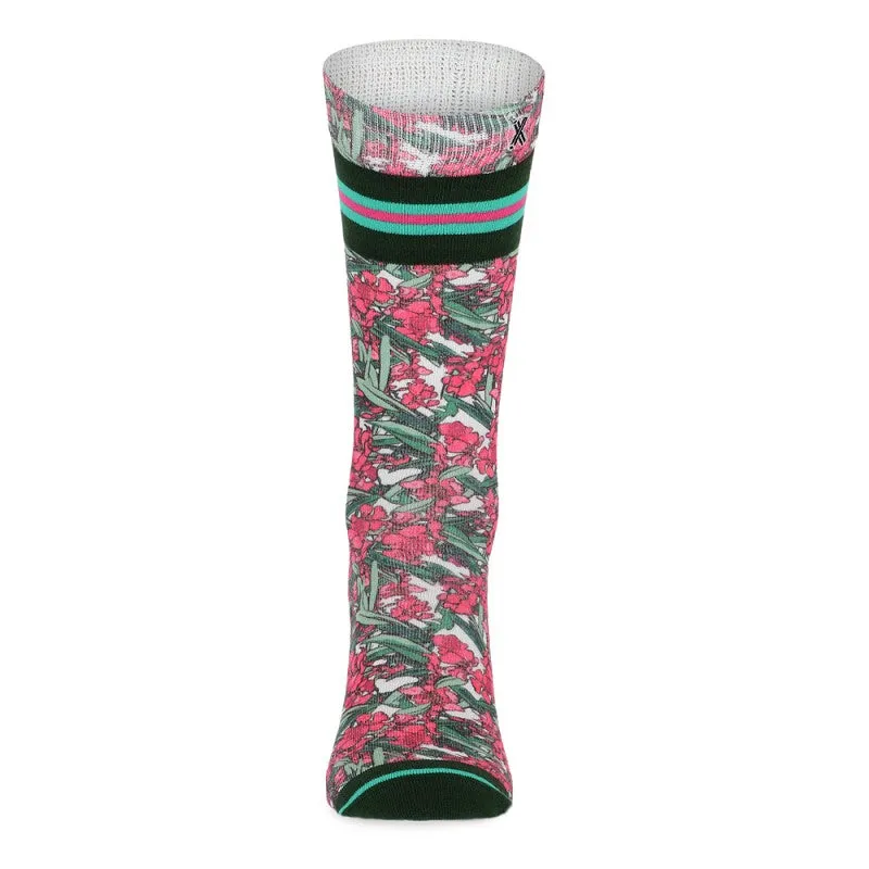 XPOOOS Socken Oleander