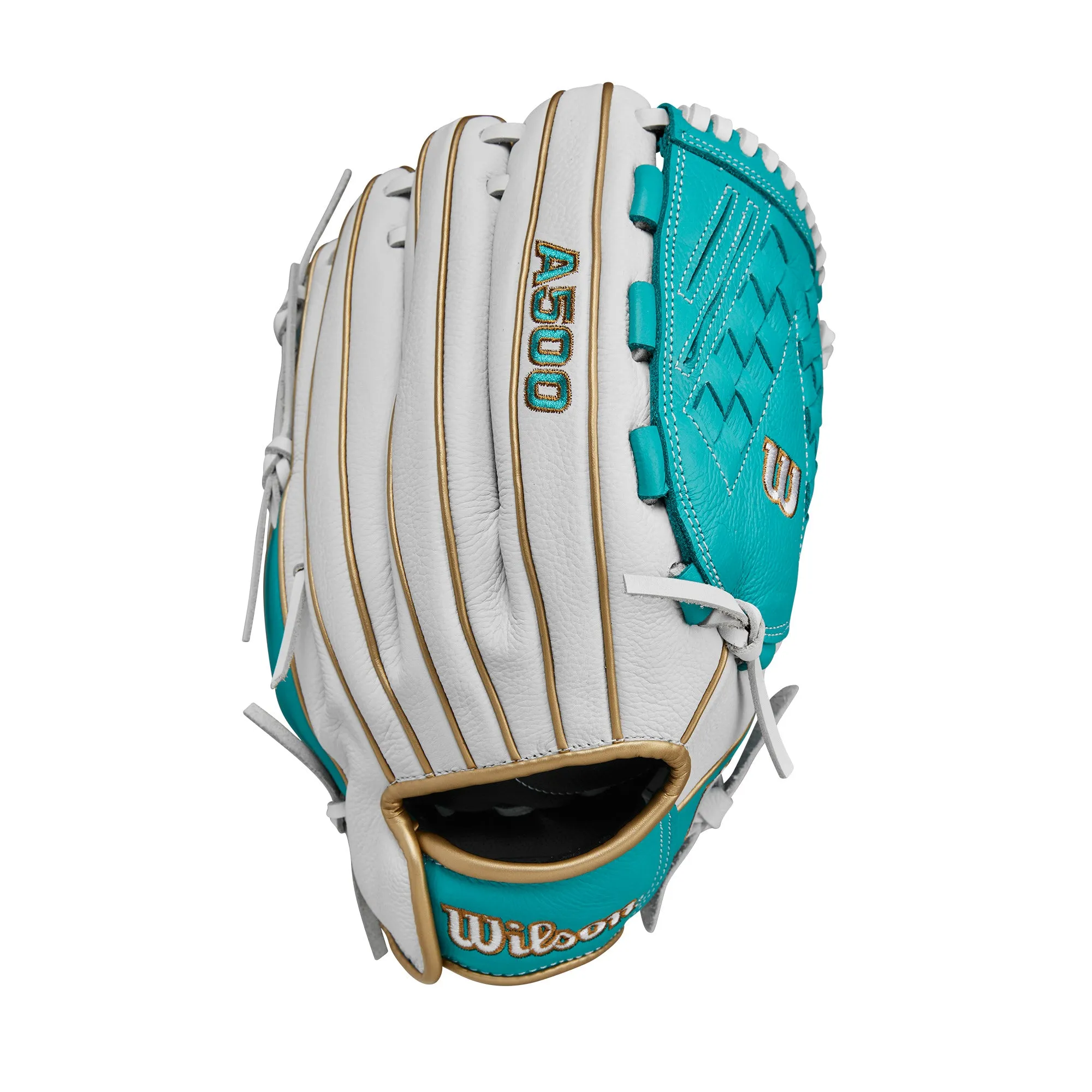 Youth Wilson A500 Siren 12.5 Outfield Fastpitch Softball Glove